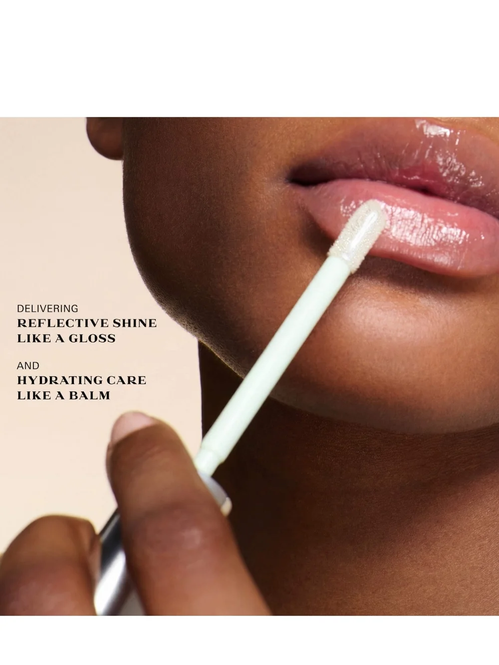 Prada Reflection Lip Gloss In B201 Chocbot BNIB✨FREE GIFT WITH PURCHASE ✨